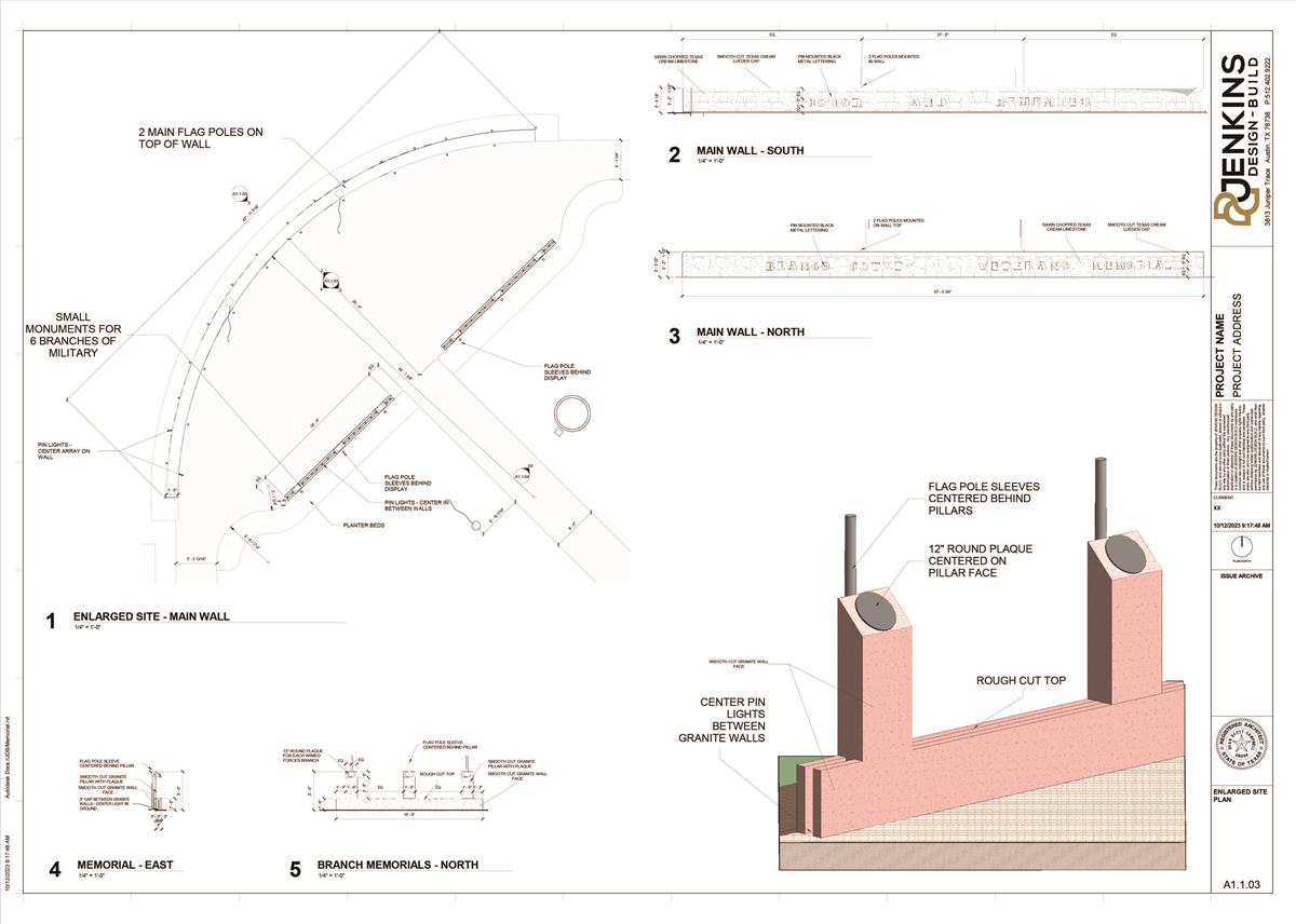 Veterans Memorial Design